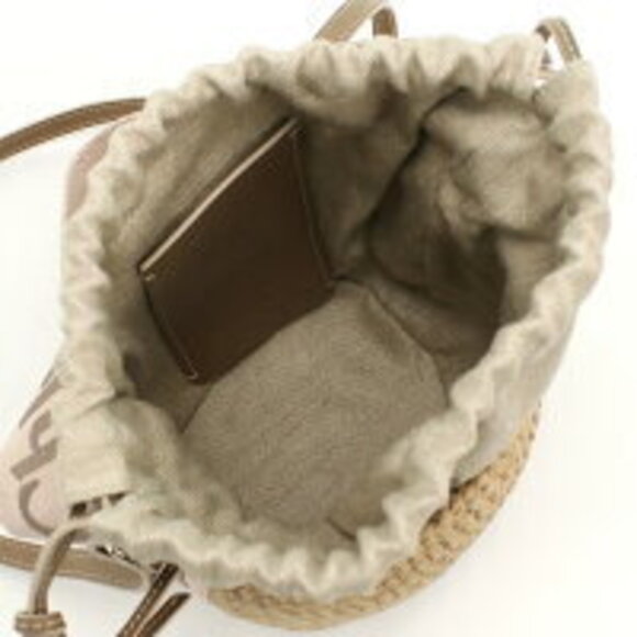 Chloe Basket Bag Beige - Picture 3 of 5